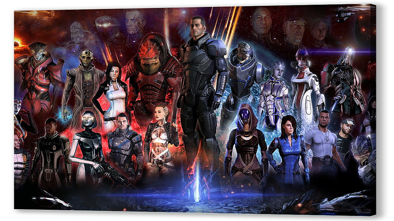 Постер (плакат) Mass Effect
 артикул 21469