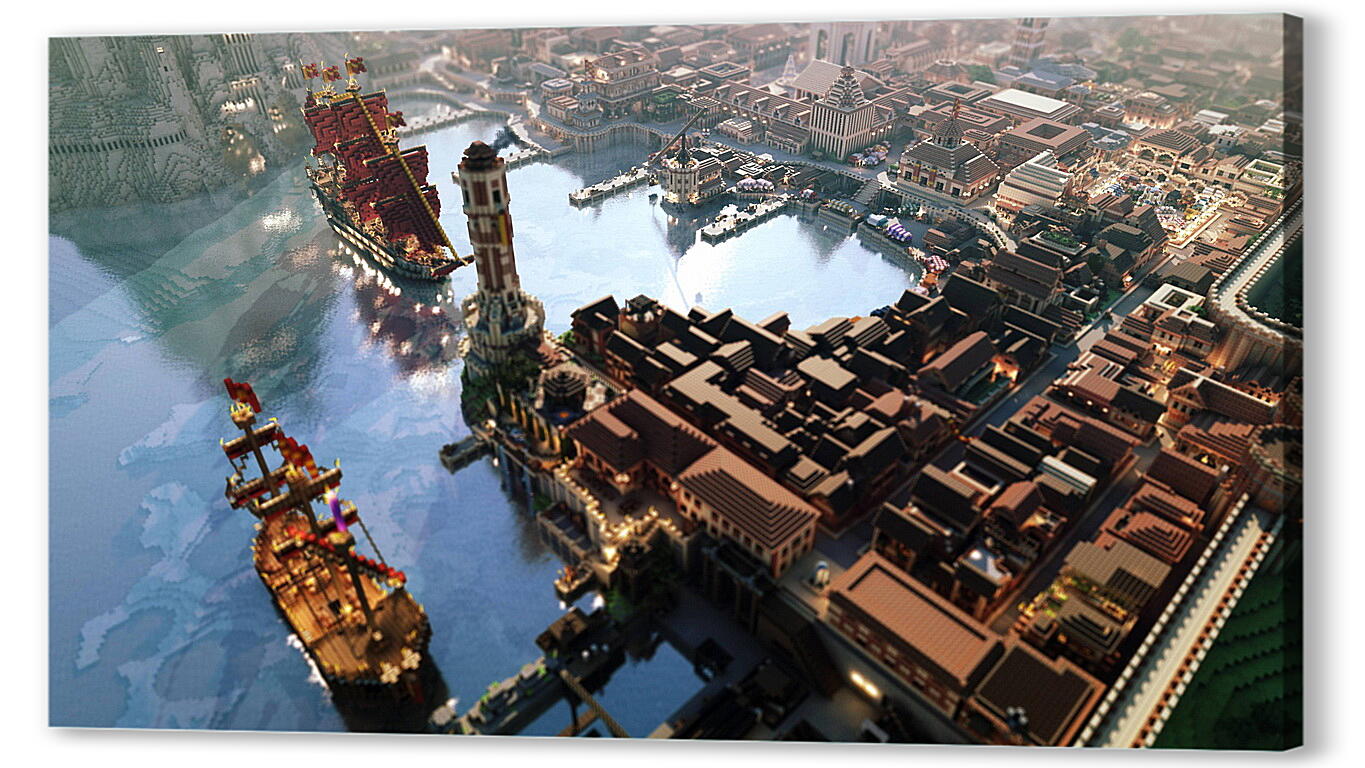 Постер Minecraft артикул 21558