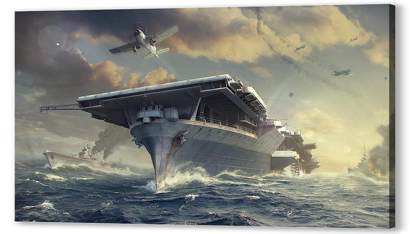 Постер World Of Warships
 артикул 21634