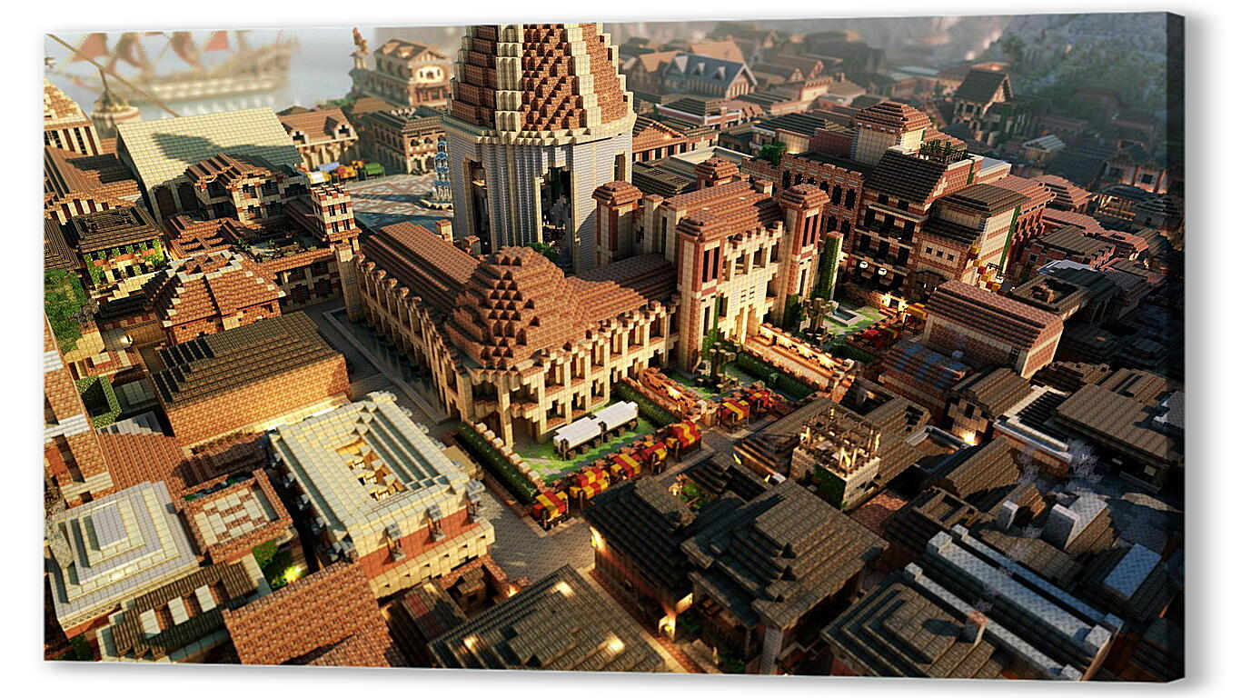 Постер Minecraft артикул 21640