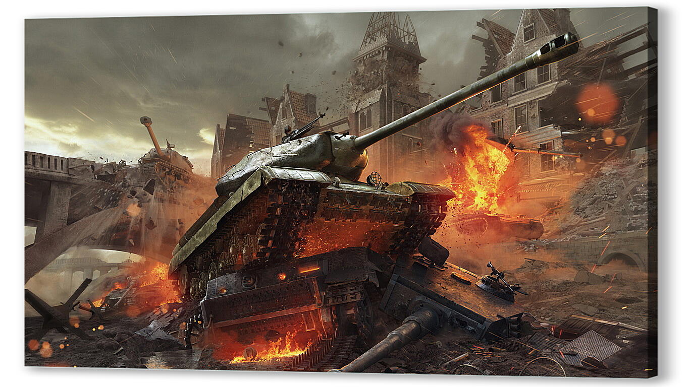 Постер (плакат) World Of Tanks
 артикул 21644