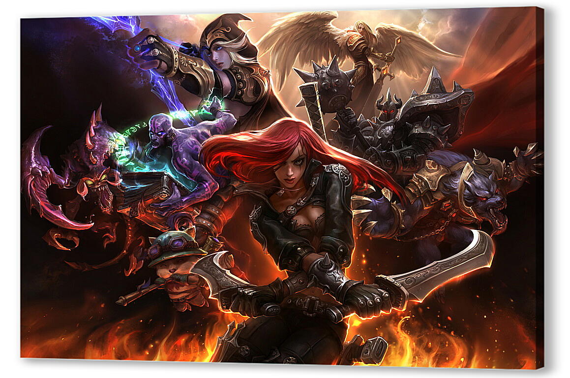 Постер League Of Legends
 артикул 21696