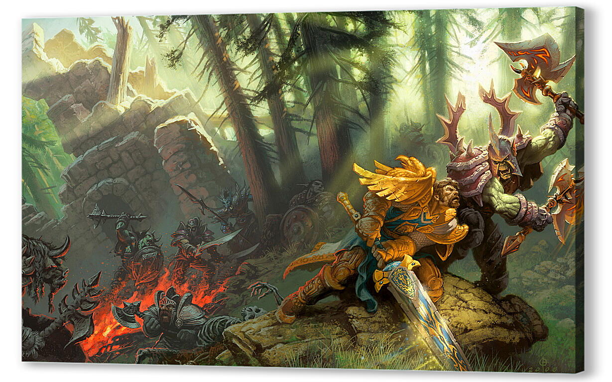 Постер (плакат) World Of Warcraft артикул 21702