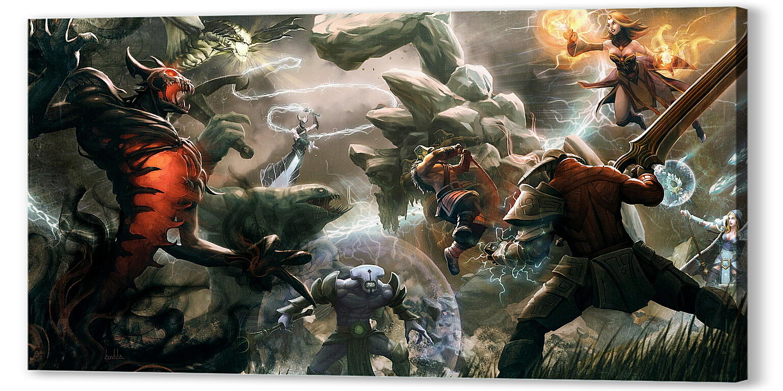 Постер DotA 2
 артикул 21780