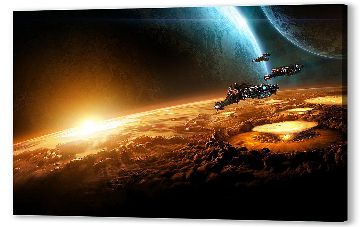 Постер (плакат) Starcraft II: Wings Of Liberty
 артикул 21811