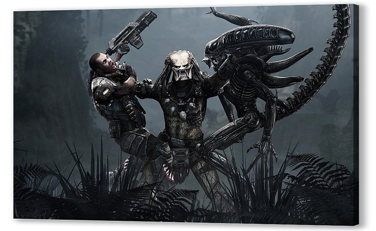 Постер (плакат) Aliens Vs. Predator
 артикул 21850