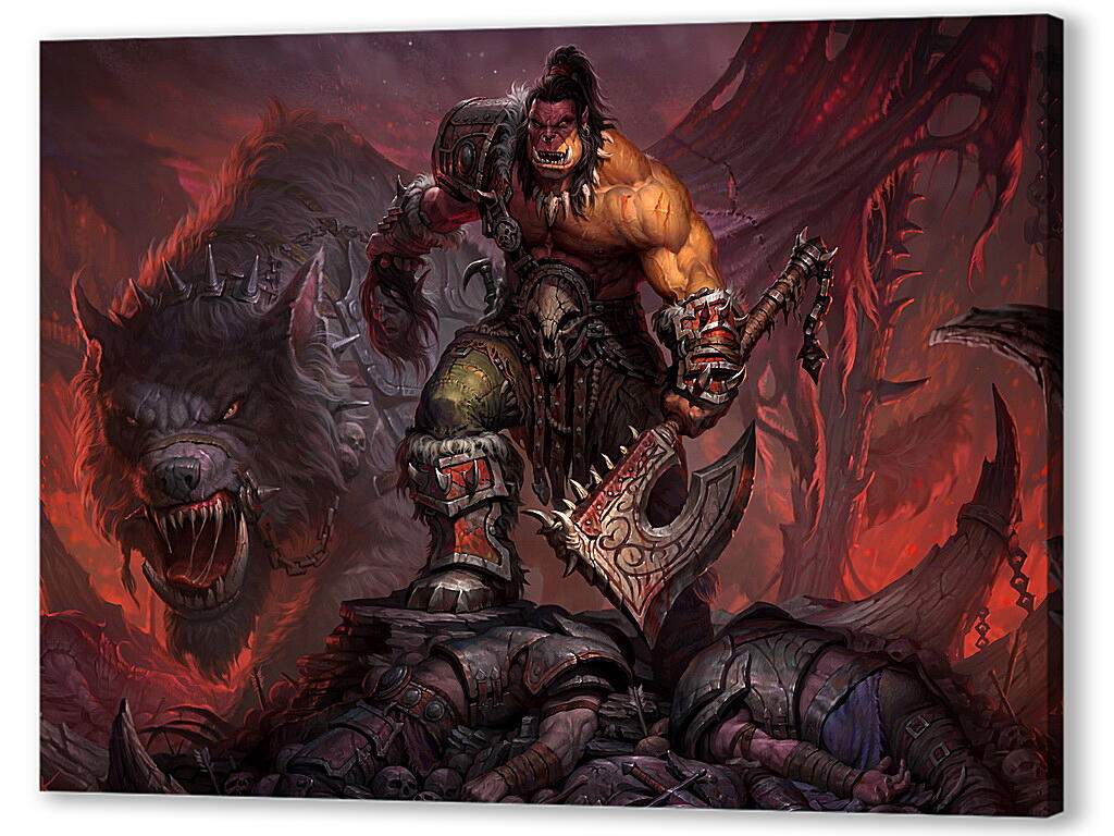 Постер (плакат) World Of Warcraft: Warlords Of Draenor
 артикул 21920