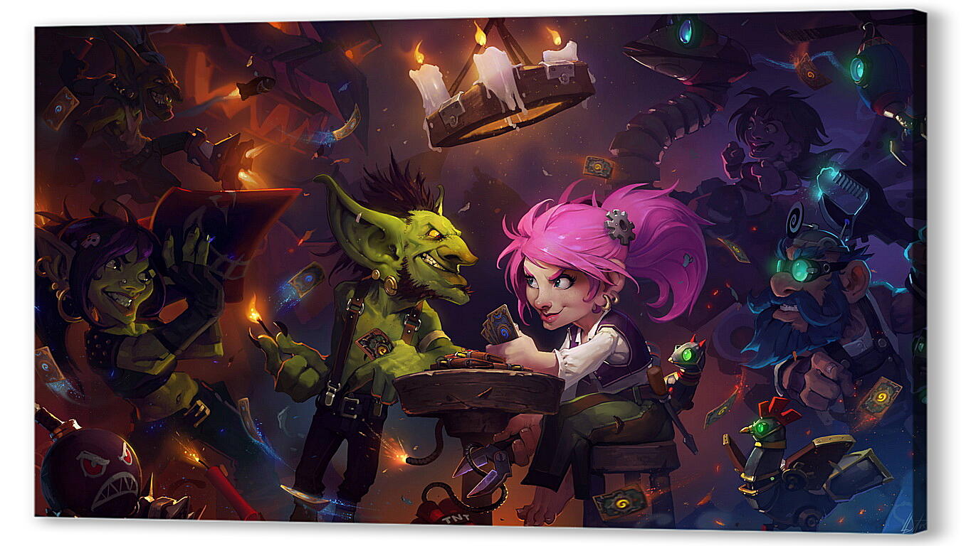 Постер (плакат) Hearthstone: Heroes Of Warcraft артикул 21928