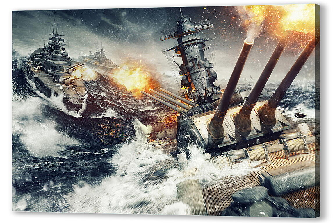 Постер (плакат) World Of Warships
 артикул 21940