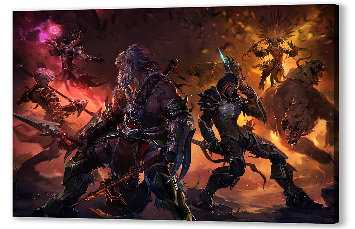 Постер (плакат) Diablo III
 артикул 21941