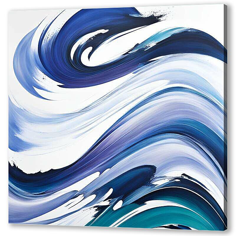 Постер Фиолетовая волна артикул 22-20-H