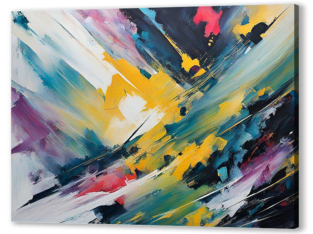 Постер Красочный шторм артикул 22-26-H