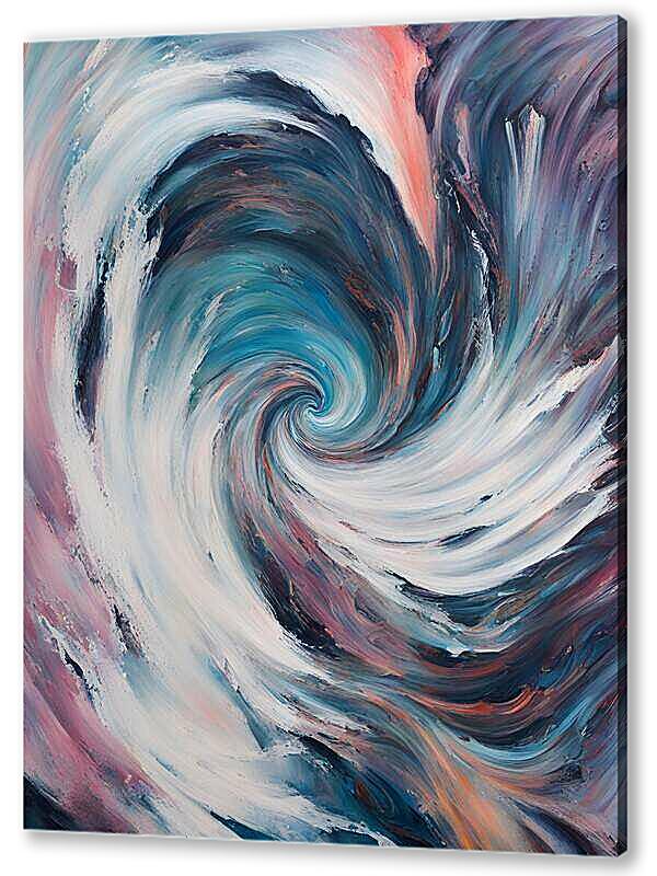 Постер Фиолетовый водоворот артикул 22-30-H