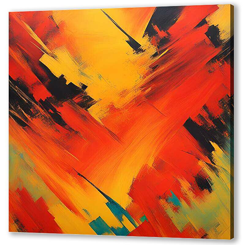 Постер Пламя №2 артикул 22-38-H