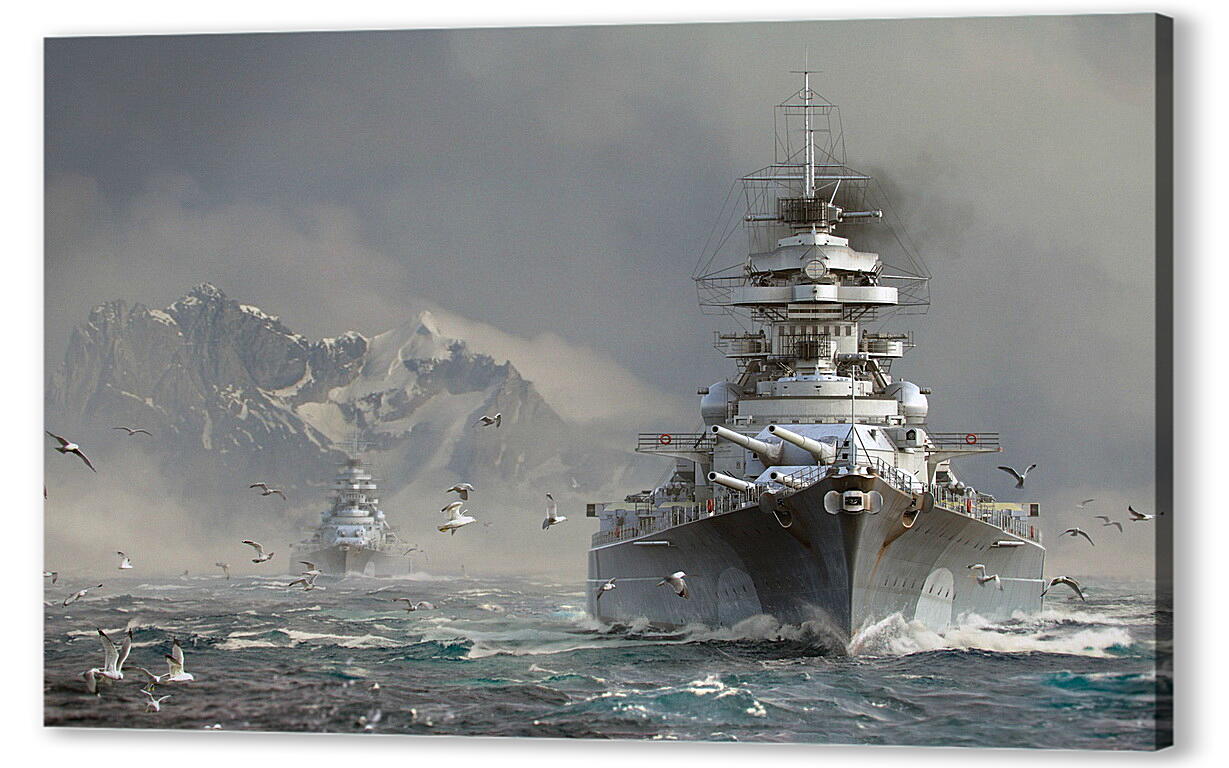 Постер (плакат) World Of Warships
 артикул 22077