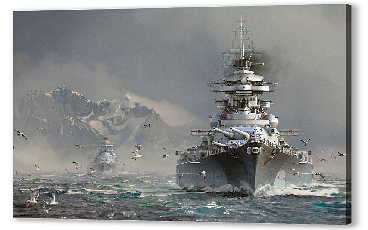 Постер World Of Warships
 артикул 22077