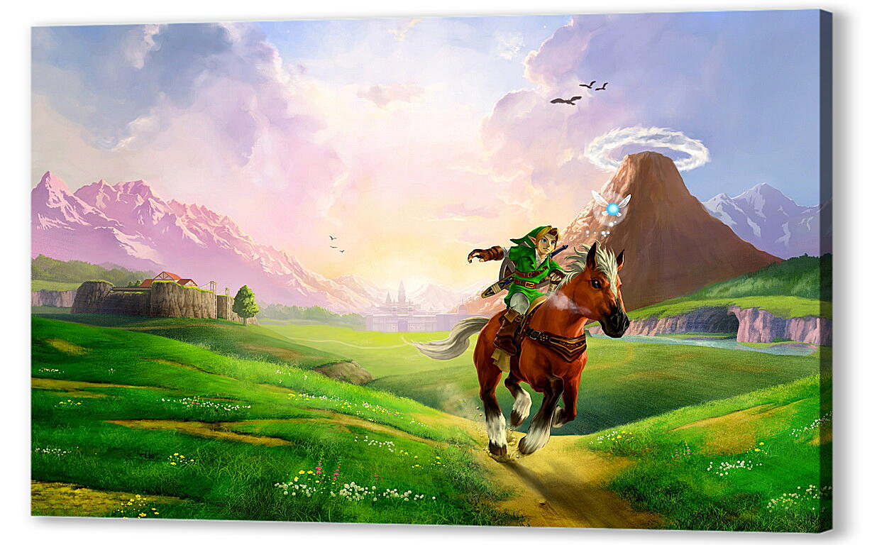 Постер (плакат) The Legend Of Zelda: Ocarina Of Time
 артикул 22134