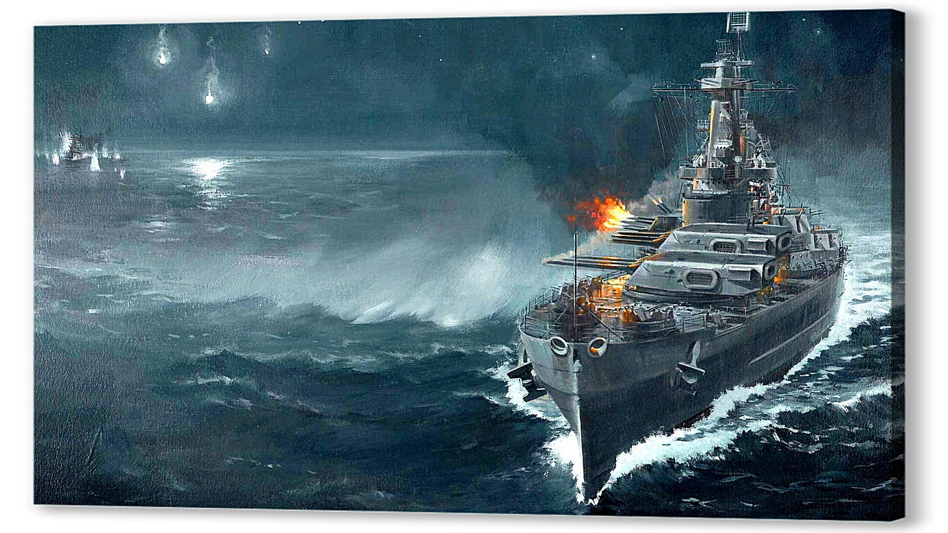 Постер (плакат) World Of Warships
 артикул 22214