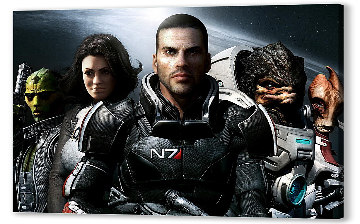 Постер (плакат) Mass Effect 2
 артикул 22334