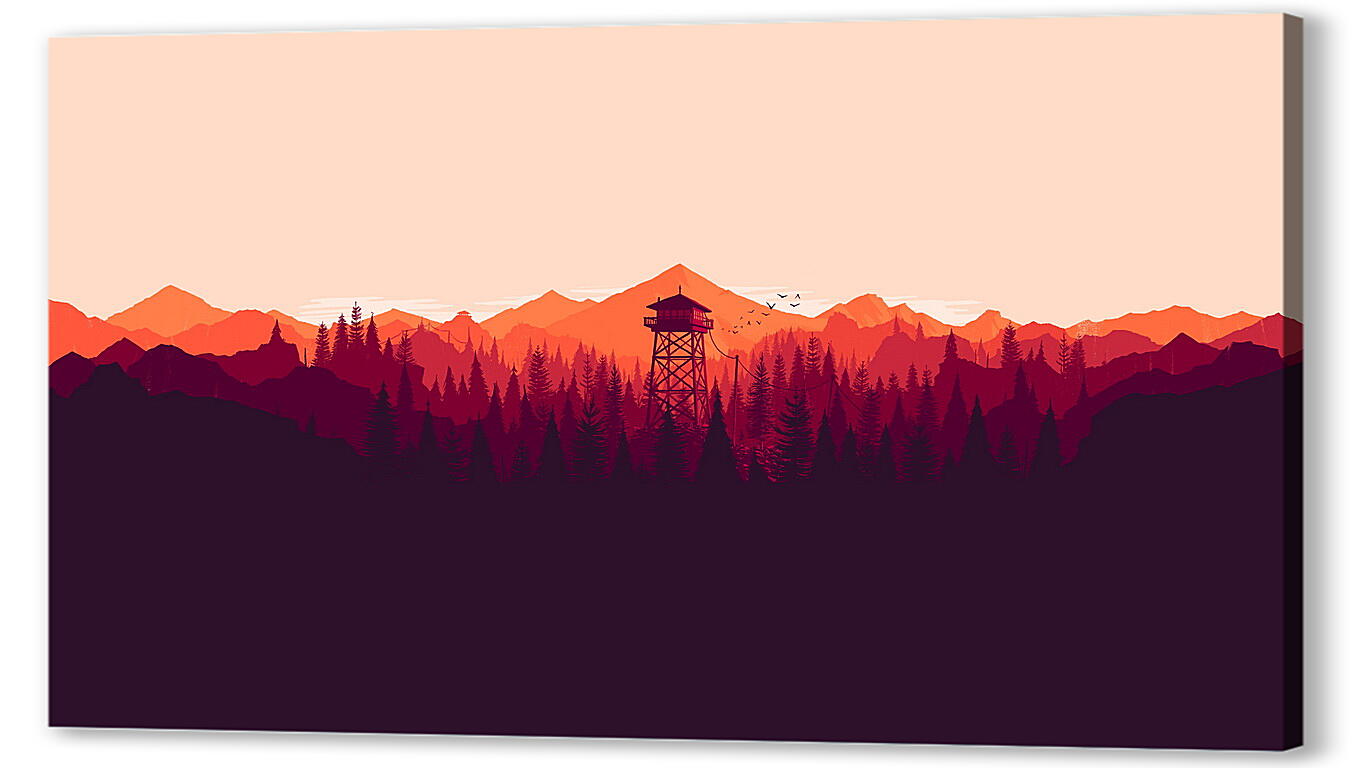 Постер (плакат) Firewatch
 артикул 22436