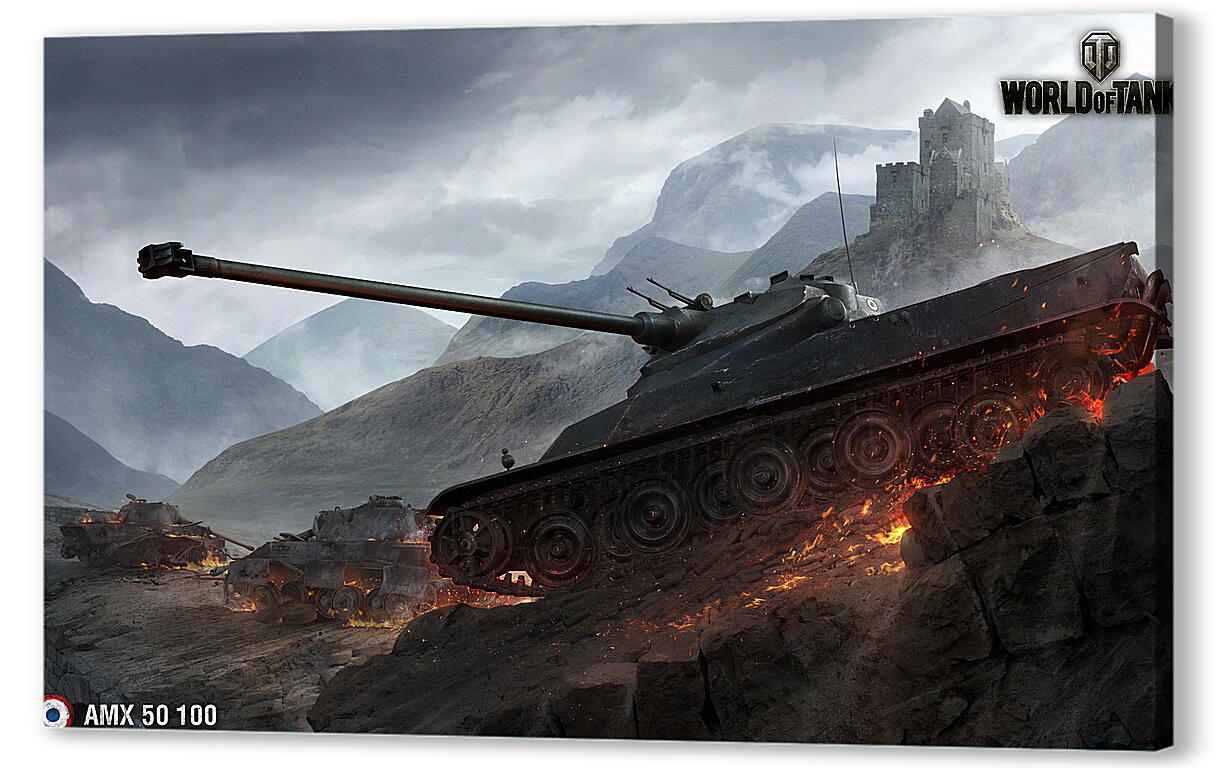 Постер (плакат) World Of Tanks
 артикул 22578