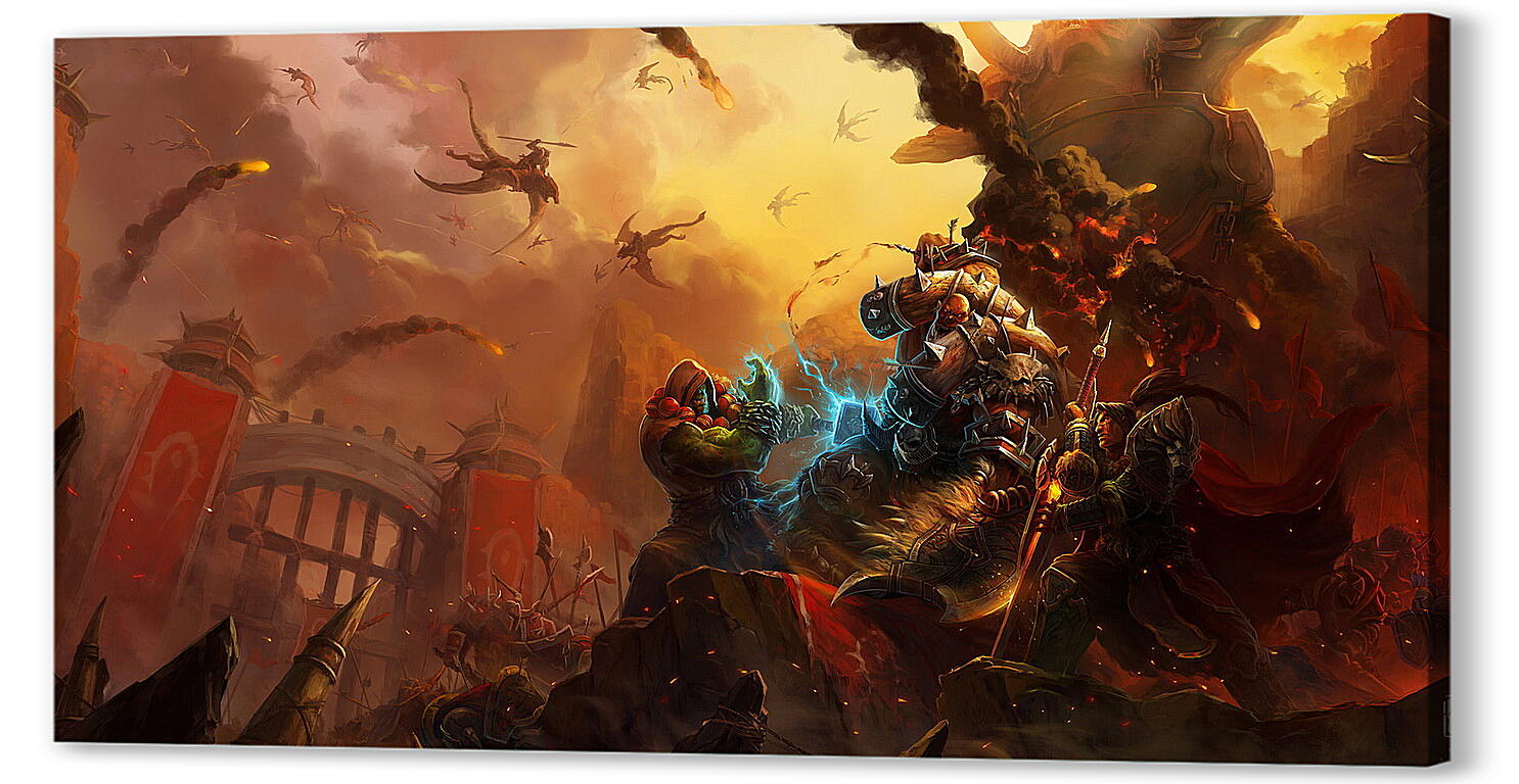 Постер World Of Warcraft
 артикул 22600