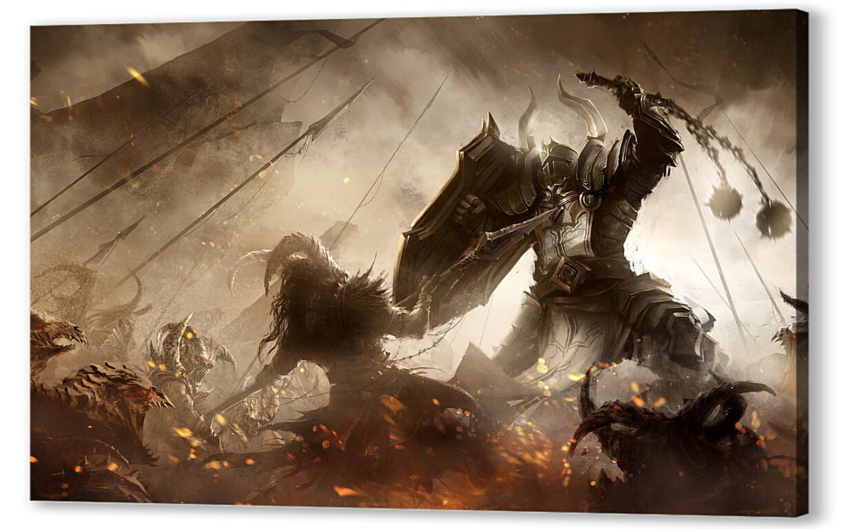 Постер (плакат) Diablo III: Reaper Of Souls
 артикул 22643