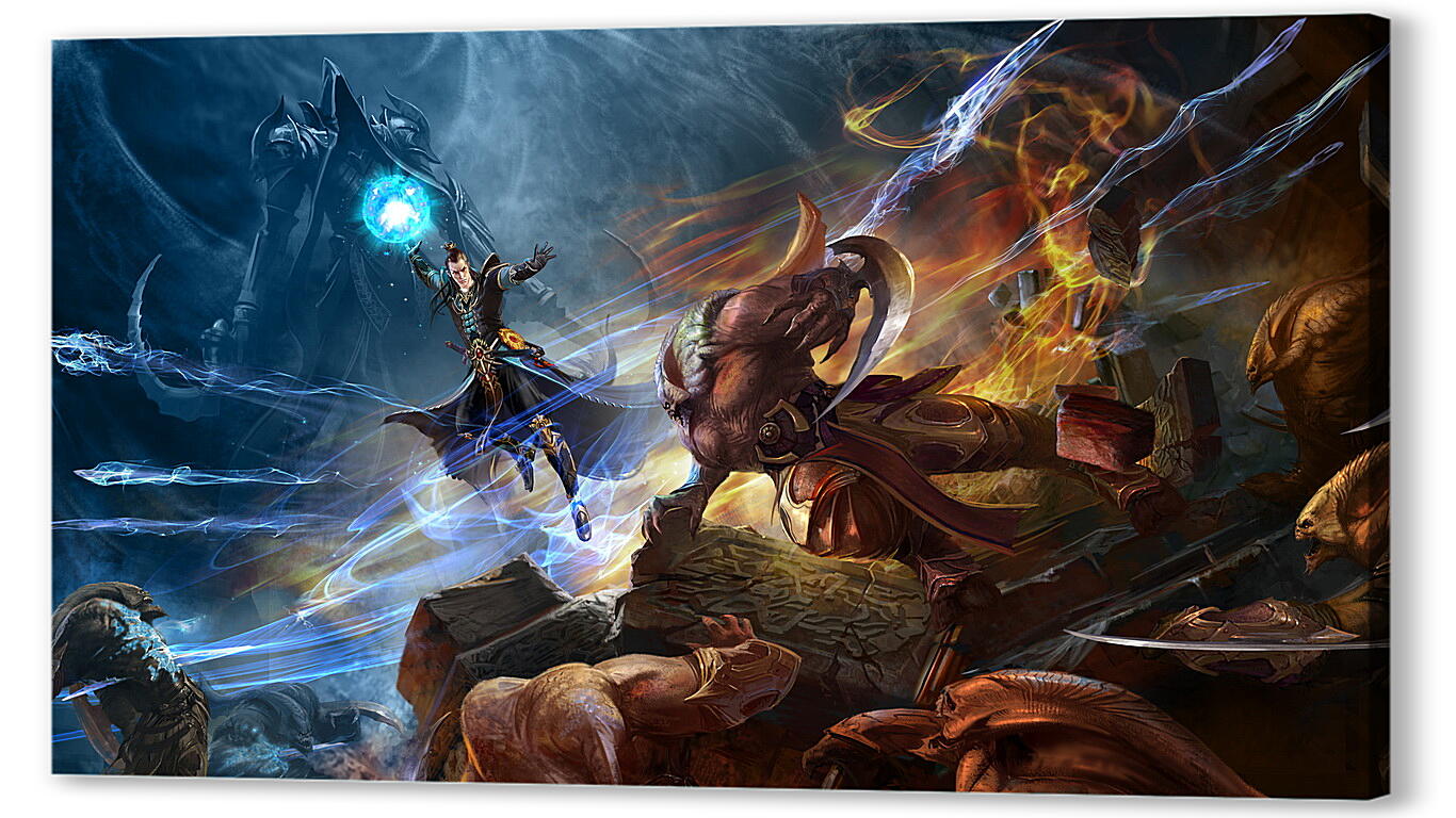 Постер (плакат) Diablo III: Reaper Of Souls
 артикул 22646