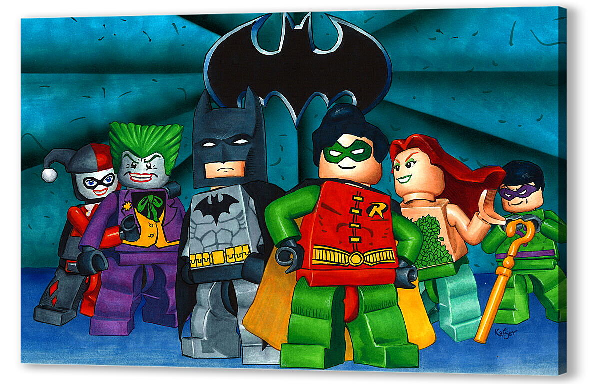 Постер (плакат) LEGO Batman: The Videogame
 артикул 22694