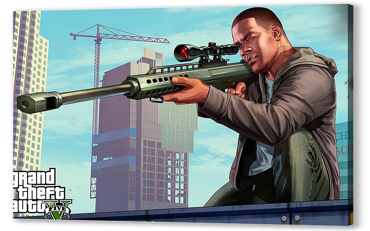 Постер (плакат) Grand Theft Auto V
 артикул 22735