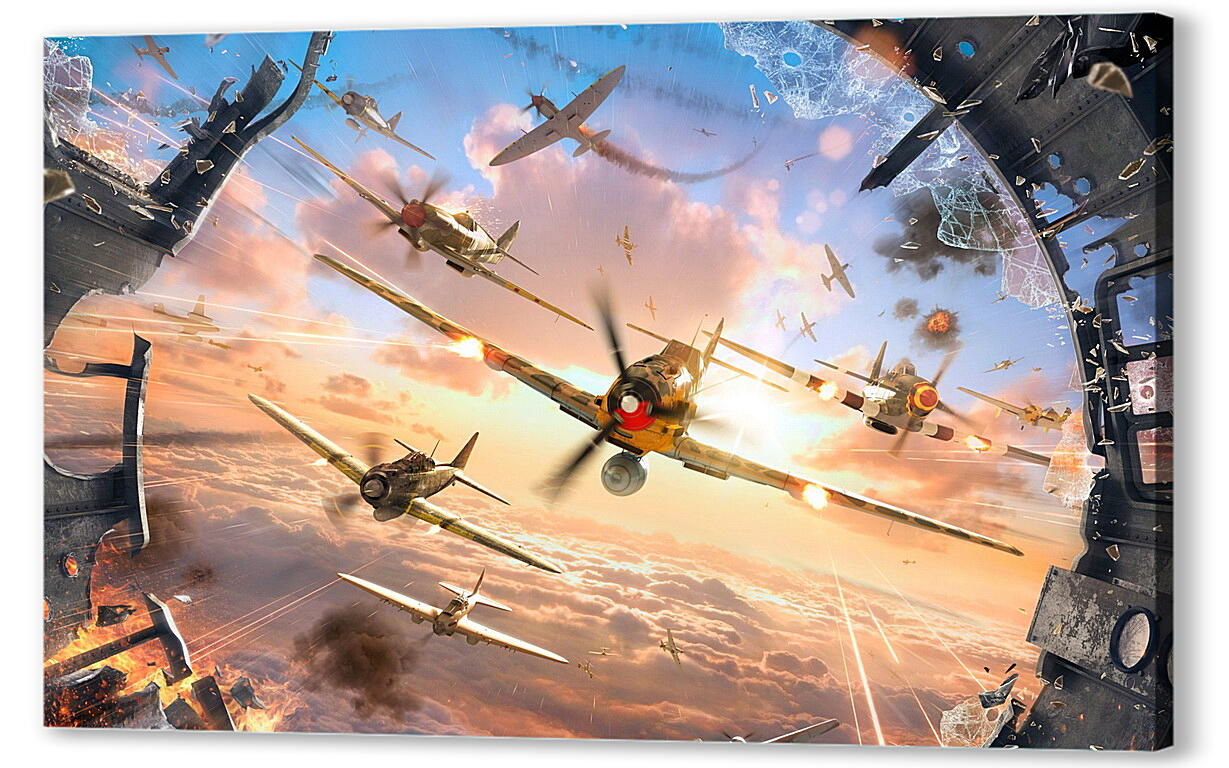 Постер (плакат) World Of Warplanes
 артикул 22740