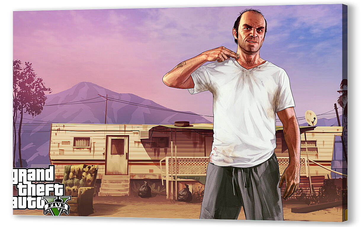 Постер (плакат) Grand Theft Auto V
 артикул 22749