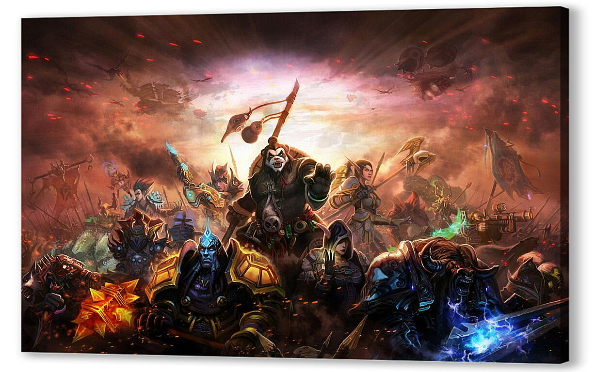 Постер (плакат) World Of Warcraft: Mists Of Pandaria
 артикул 22794