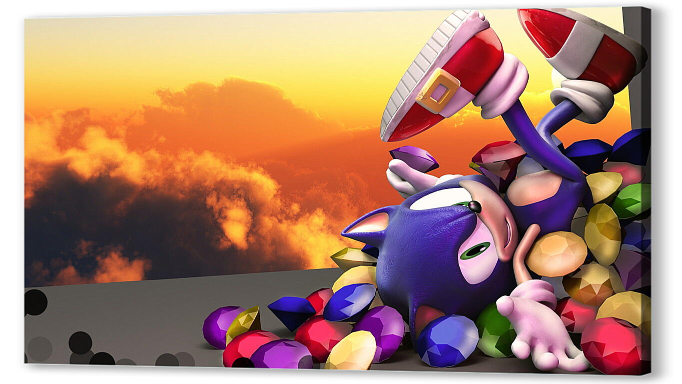 Постер (плакат) Sonic The Hedgehog артикул 22874