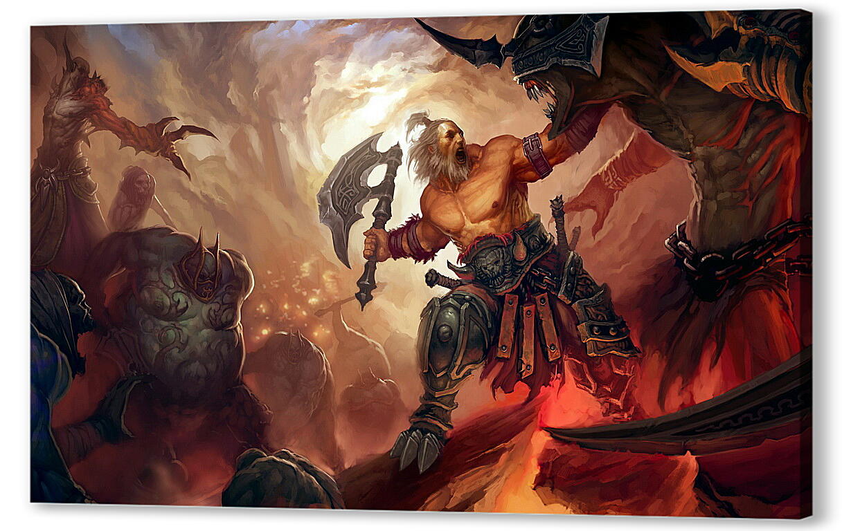 Постер (плакат) Diablo III
 артикул 22998