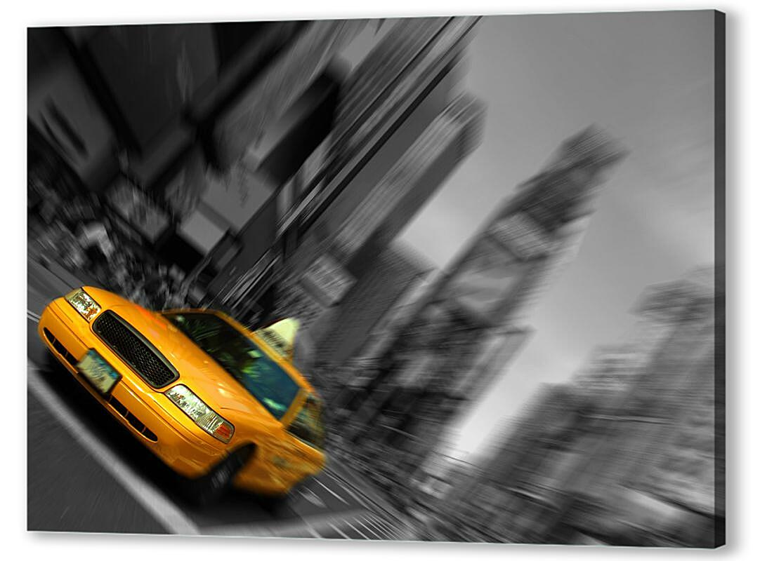Постер (плакат) Жёлтое такси артикул 06850-HD