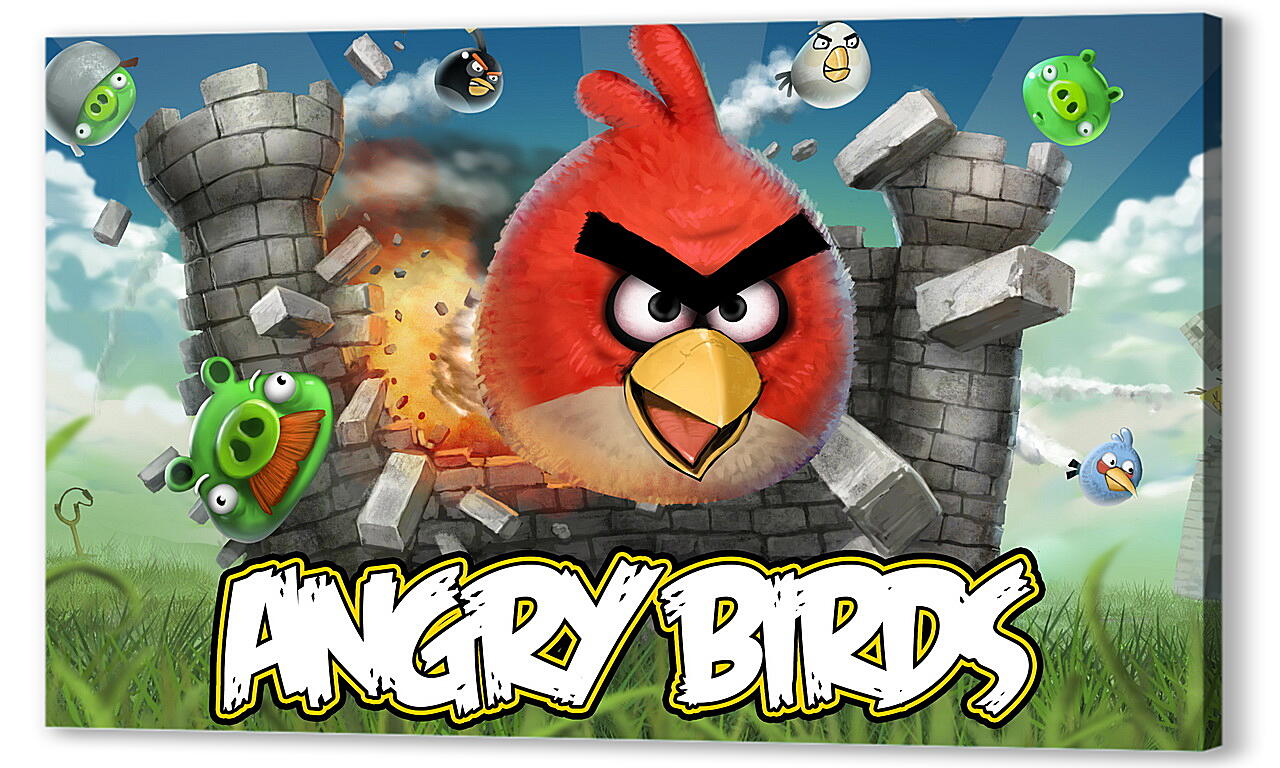 Постер (плакат) Angry Birds
 артикул 23016