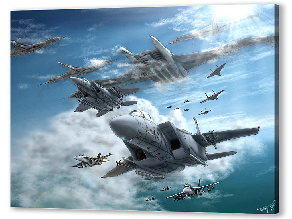 Постер (плакат) Ace Combat
 артикул 23033