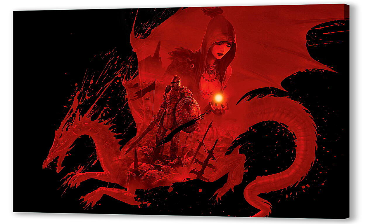Постер (плакат) Dragon Age: Origins
 артикул 23074