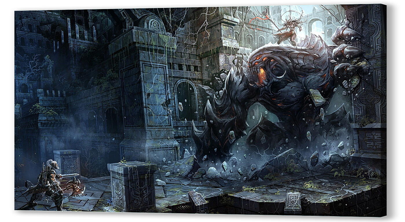 Постер (плакат) Diablo III
 артикул 23109