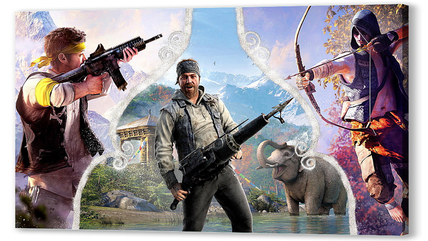 Постер Far Cry 4
 артикул 23219
