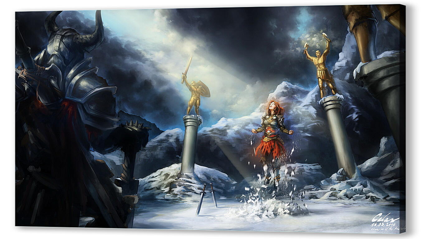 Постер (плакат) Diablo III
 артикул 23236