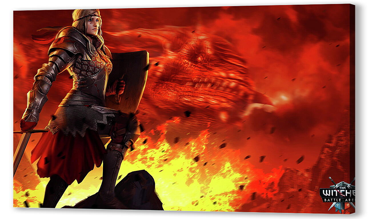 Постер (плакат) The Witcher: Battle Arena
 артикул 23309