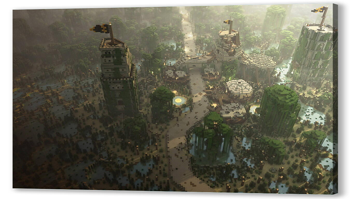 Постер Minecraft артикул 23332