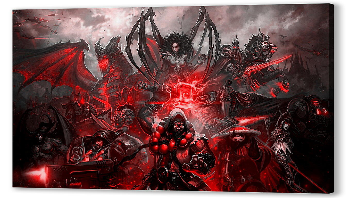 Постер (плакат) World Of Warcraft
 артикул 23341