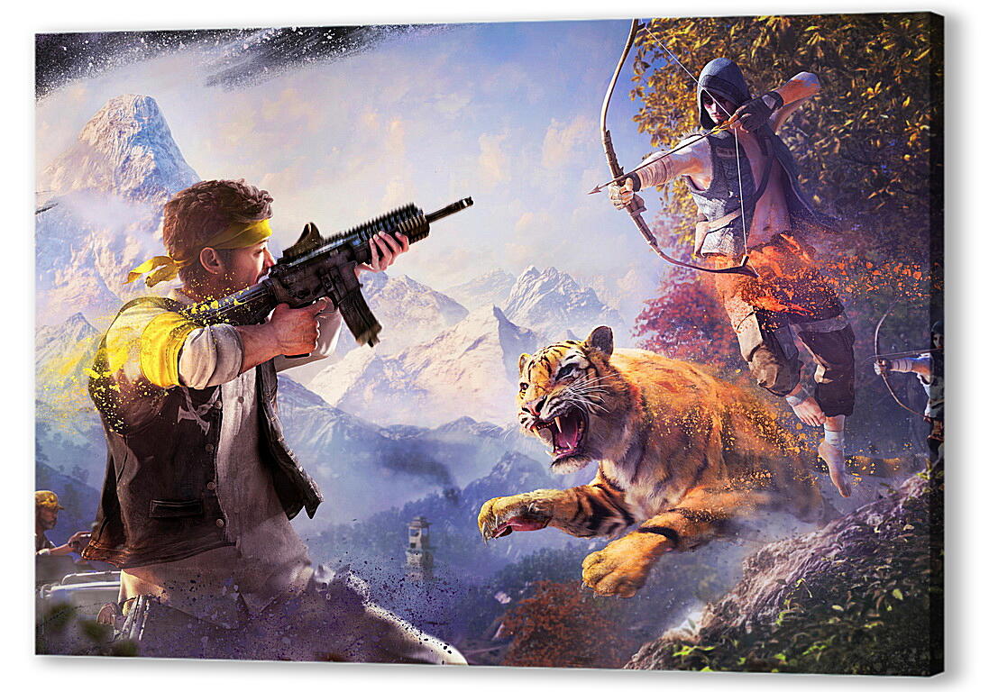 Постер (плакат) Far Cry 4
 артикул 23344