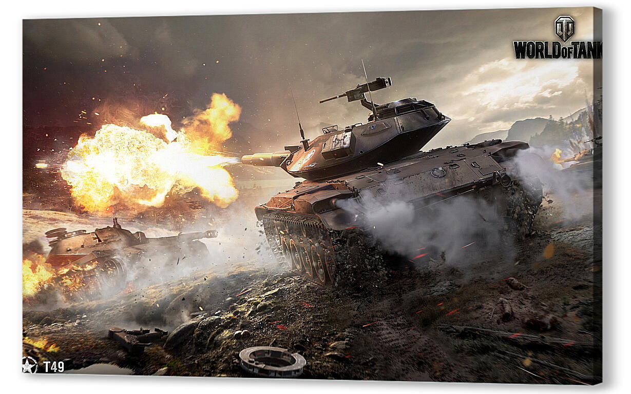 Постер (плакат) World Of Tanks
 артикул 23350