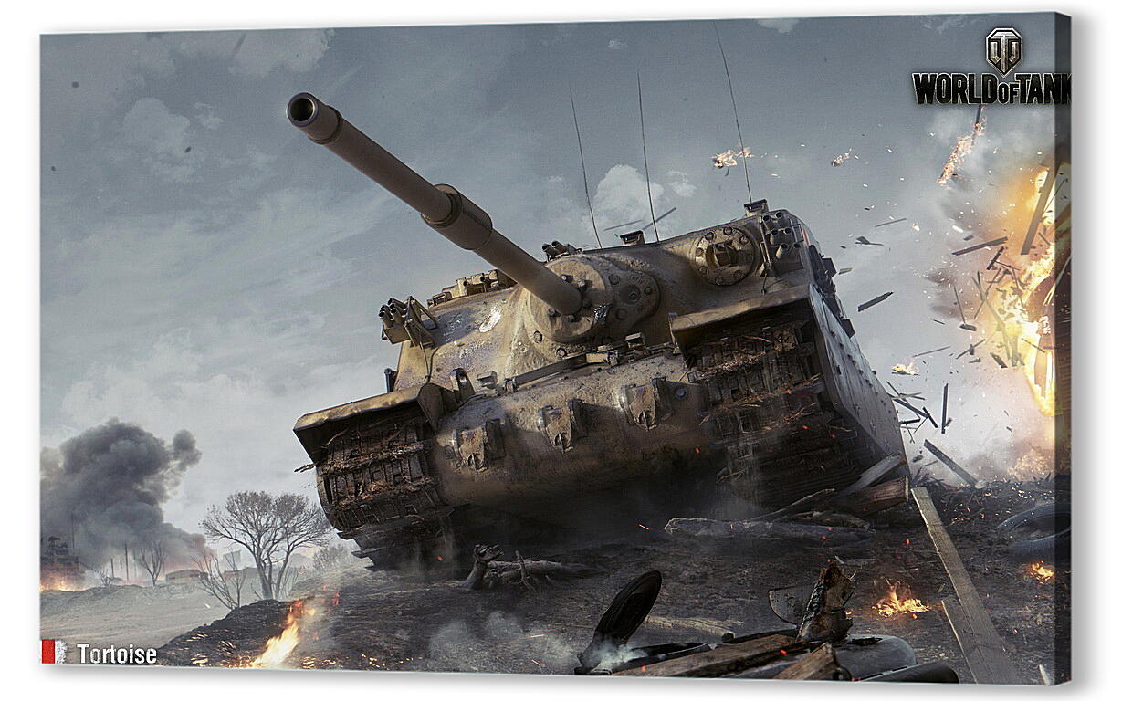 Постер (плакат) World Of Tanks артикул 23351