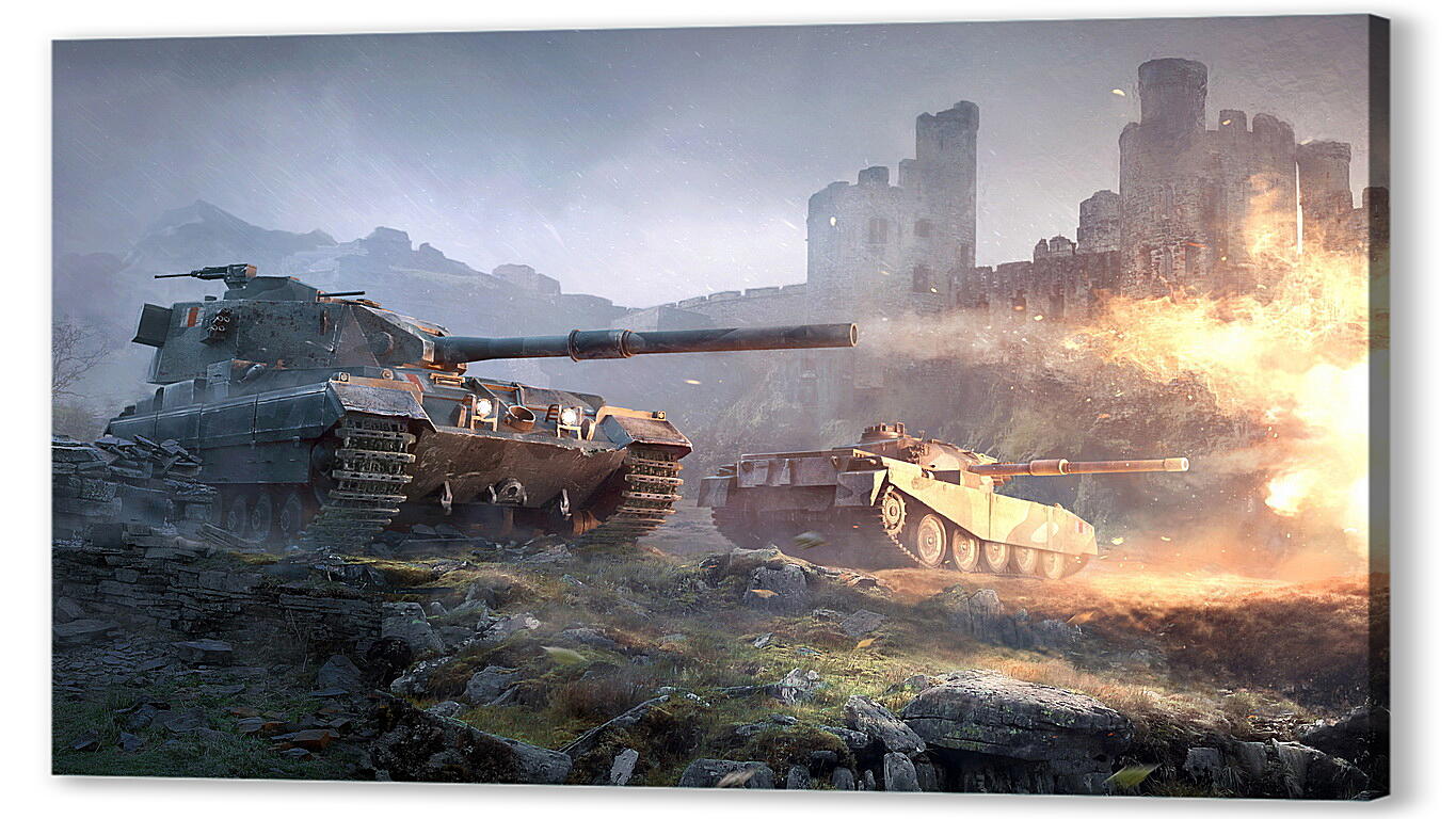 Постер (плакат) World Of Tanks
 артикул 23353