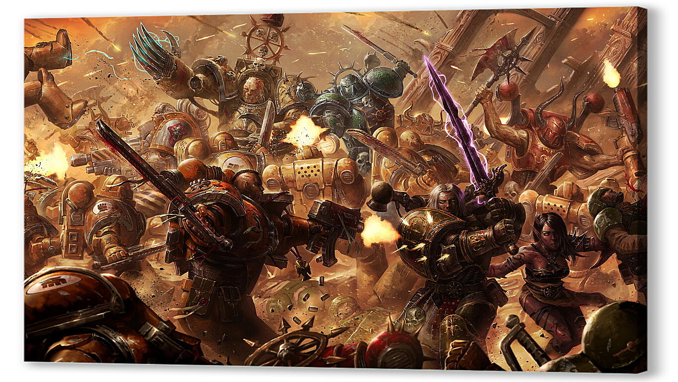 Постер (плакат) Warhammer
 артикул 23360
